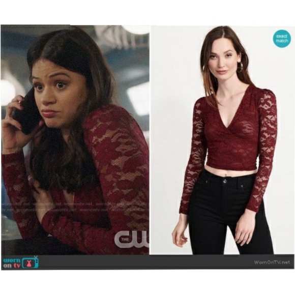 Dynamite Lace Crop Top - Picture 3 of 3